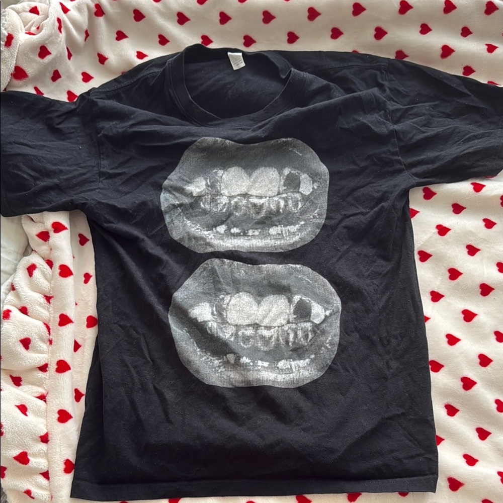 Black Graphic  T-Shirt